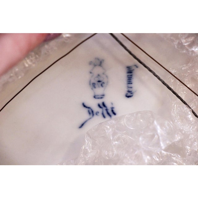 Wood Handmade Wood Framed Frans Hals Porcelain Jester Plate For Sale - Image 7 of 7