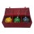 Pierre Deux Avignonet French Country Floral Ornaments Vintage / Set of 3 - Original Box For Sale
