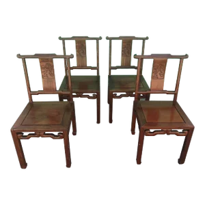 Shangri La Collection - Ming Design Magazine Chairs - Set of 4