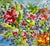 Giclee Print of the Watercolor Painting Ink and Wash “Lillies” For Sale