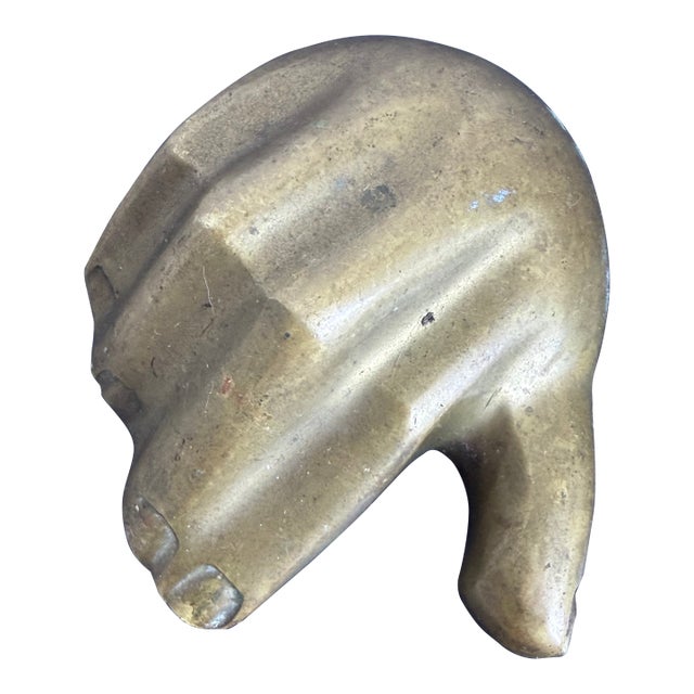 Pietrina Checcacci Brazilian Modern Bronze Hand Sculpture and Bottle Opener For Sale