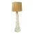 1990s Coastal White Carved Coral Seaside Clamshell Tall Floor Lamp With Shade For Sale