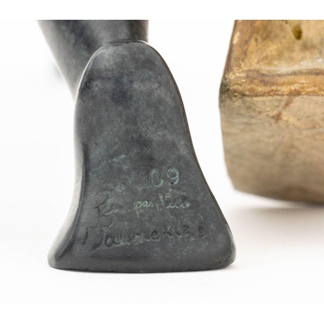 Francoise Abraham "Shopping" Bronze Sculpture For Sale - Image 13 of 14