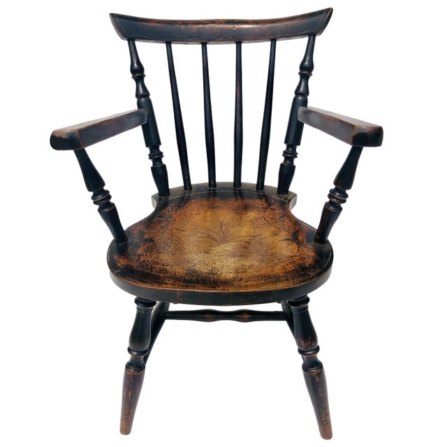 Antique Victorian Children’s Chair, 19th Century For Sale - Image 7 of 7
