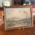 Rustic European Early 1900s Oil Painting of French Countryside by Eugene La Foret For Sale - Image 3 of 15