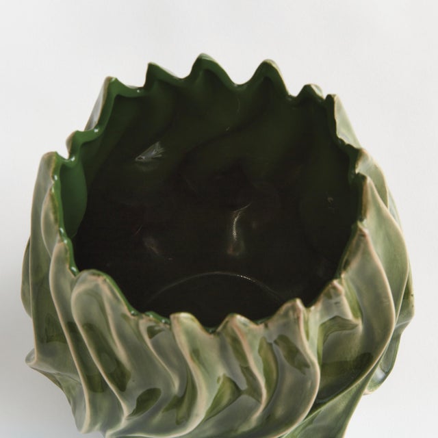 Kenneth Ludwig Chicago Callista Vase Medium For Sale - Image 4 of 5