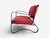 Jacques Adnet, Rare Settee, Leather, Steel, France, 1950s For Sale - Image 9 of 14