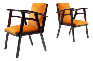 Set of Mid-Century Armchairs, 1960s