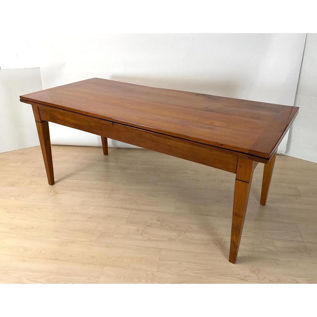 French Biedermeier Table in Cherry Wood, 1820 For Sale - Image 16 of 18