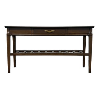 Mid-Century Modern Sofa / Console Table ~ Great as Tv Stand For Sale