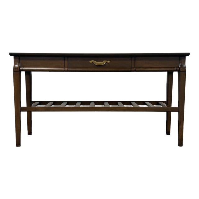 Mid-Century Modern Sofa / Console Table ~ Great as Tv Stand For Sale