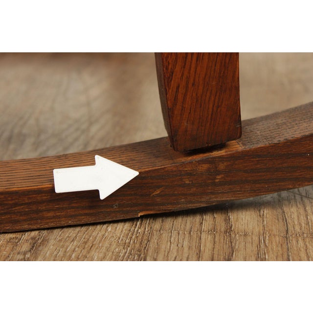 Antique Mission Oak Rocking Chair For Sale - Image 18 of 18