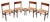 Dining Chairs by Hans Wegner for Carl Hansen & Søn, Denmark, 1960s, Set of 4 For Sale