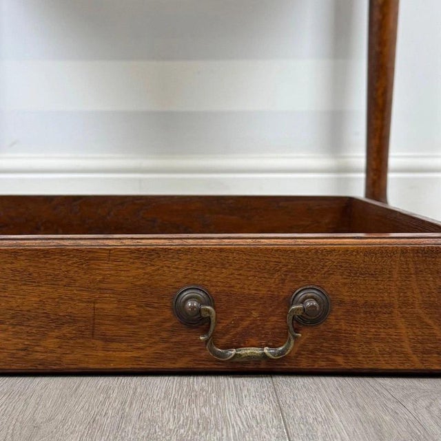 Antique 20th Century Golden Oak Bureau For Sale - Image 13 of 14