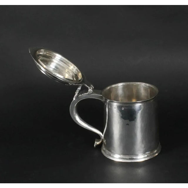 17th Century Charles II English Sterling Silver Tankard, 1680s For Sale - Image 13 of 18