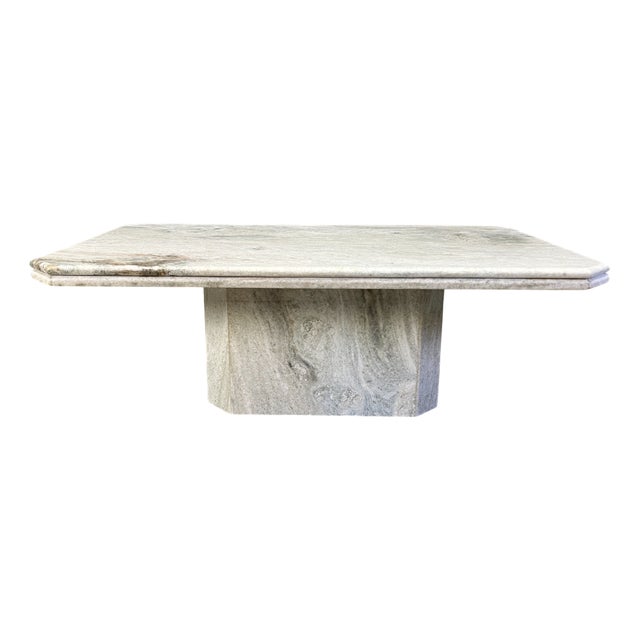 Vintage Marble Coffee Table, Italy, 1970s For Sale