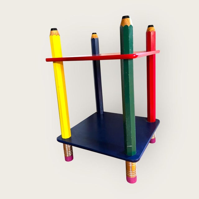 Vintage Bedside Table by Pierre Sala, France, 1980s For Sale - Image 12 of 14