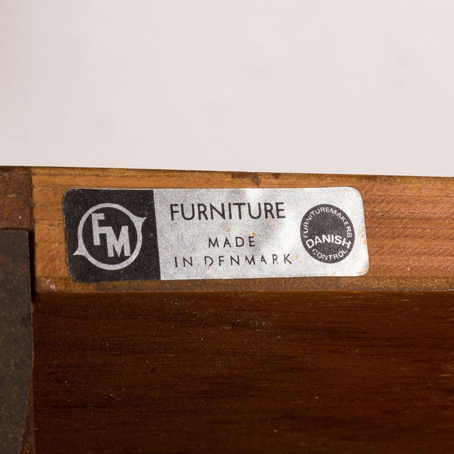 3-Bay Wall Unit with Desk by Kai Kristiansen for FM Mobler, Denmark, 1960s For Sale - Image 18 of 18