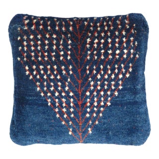 Pasargad DC Fine Hand Knotted Gabbeh Pillow For Sale