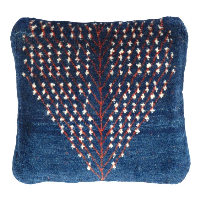 Pasargad DC Fine Hand Knotted Gabbeh Pillow For Sale