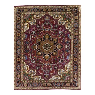 1970s Persian Tabriz Masterpiece Area Rug 2’4″ X 2’11” For Sale