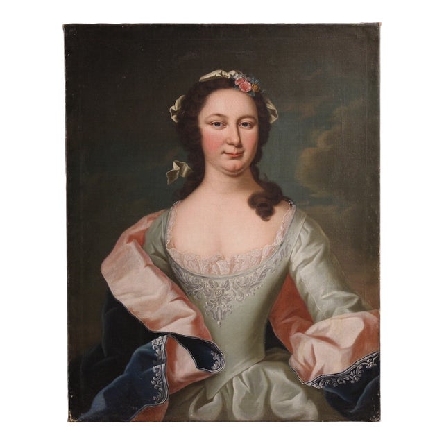 Austrian Artist, Portrait Composition, 1830, Oil Painting on Canvas For Sale