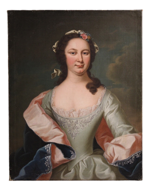 Austrian Artist, Portrait Composition, 1830, Oil Painting on Canvas