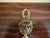 1930s Circa 1930s English Cast Brass Lion Head Door Knocker For Sale - Image 5 of 9