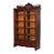 Arts & Crafts Oak 2-Door & 2-Drawer Bookcase With Cutout Gallery C1910 For Sale