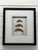 Vintage fishing lures in a double matted shadow box frame. Custom made with UV acrylic.