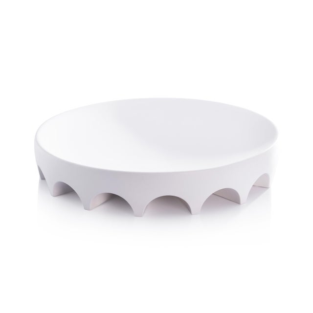 2020s Yakimono 14.5" Wide Ceramic Bowl For Sale - Image 5 of 5