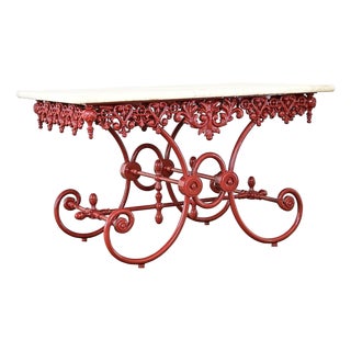 French 19th Century Butchers Presentation Table For Sale