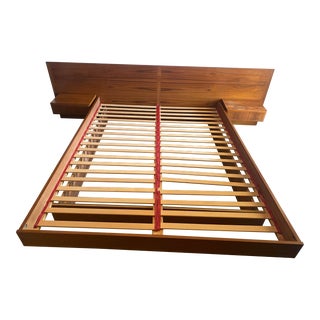 1960s Danish Mid Century Modern Bed Sannemann For Sale