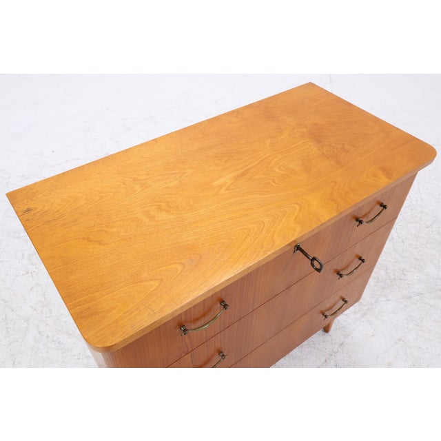 Wood Vintage Chest of Drawers in Wood For Sale - Image 7 of 13