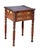 American Antique Massachusetts Mahogany 2 Drawer Worktable / Nightstand For Sale - Image 3 of 12
