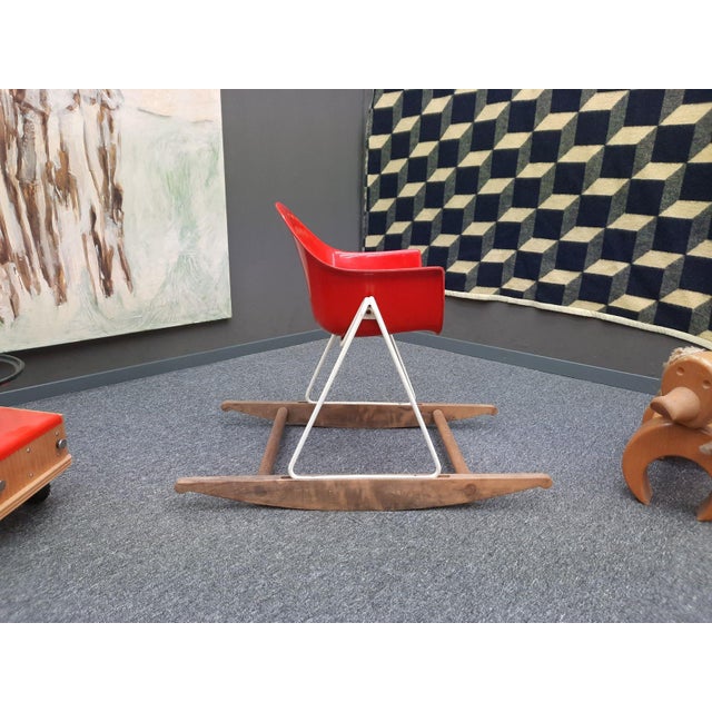 Children's Rocking Chair by Walter Papst for Wilkhahn, 1950s For Sale - Image 15 of 15