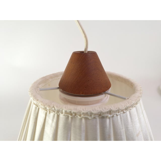 Mid-Century Modern Teak Wall Lamp with Swiveling Arm, 1950s For Sale - Image 9 of 14