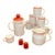 1970s Arabia Finland "Katja" Ceramic Coffee & Breakfast Set - 10 Pieces For Sale
