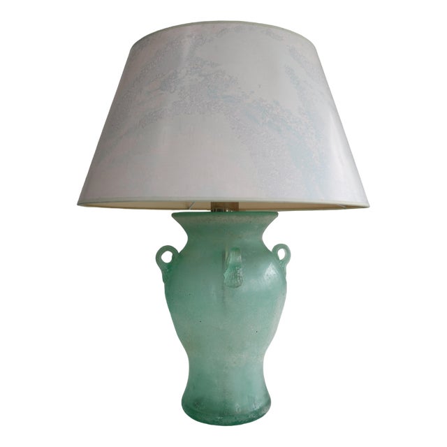 Italian Murano Amphore Lamp, 1970s For Sale