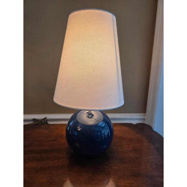 Early 21st Century Kate Spade New York Sphere Ball Table Lamp For Sale - Image 5 of 11