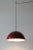 Large Mid-Century Modern Enameled Dome Pendant Lamp, 1960s For Sale - Image 13 of 17