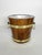 Hollywood Regency Wooden and Brass Ice Bucket, France, 1970s For Sale - Image 3 of 14