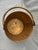 Vintage Raised Repousse Brass Fire Wood Bucket For Sale - Image 11 of 13