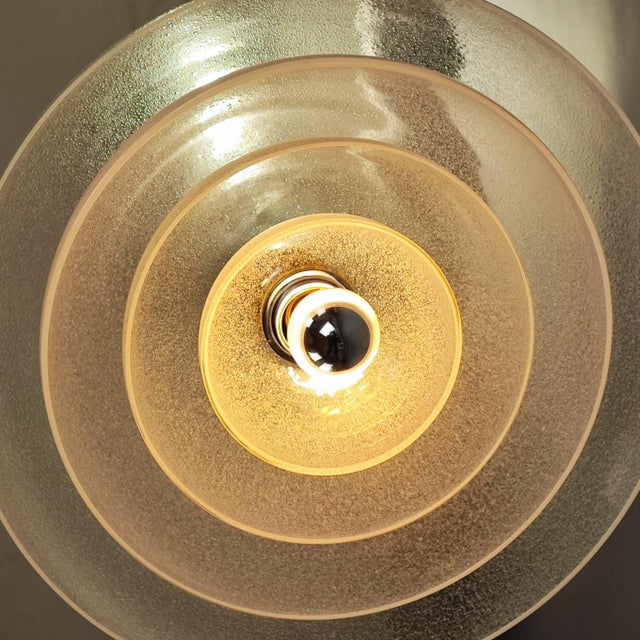 LT 338 Glass Pendant Lamp by Carlo Nason for AV Mazzega, 1960s For Sale - Image 11 of 15