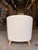 Transitional Norwalk Ivory Lounge Chair With Light Oak Legs For Sale - Image 3 of 5