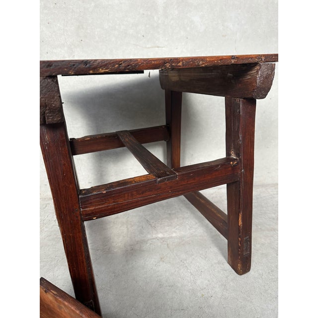 Vintage Brutalist Table, 1940s For Sale - Image 4 of 18