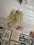 Small Yellow Murano Glass Chandelier in Mazzega Style For Sale - Image 5 of 6