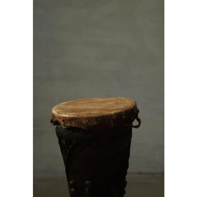 African Organic Wooden Carved Sculpture, 1950s For Sale - Image 6 of 9