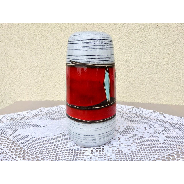 Ceramic Vase from Scheurich Keramik, West Germany 1970 For Sale - Image 3 of 10