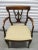Chocolate Late 20th Century Federal Rway Northern Furniture Arm Chippendale Style Dining Chair For Sale - Image 8 of 8
